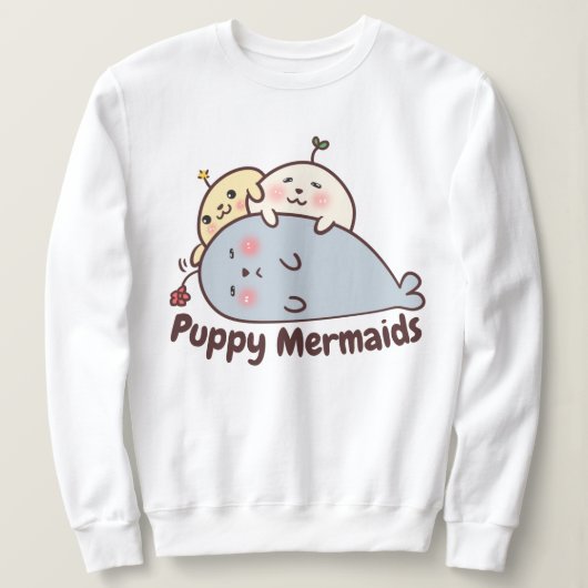 Sweatshirt Sirènes de chiots (Design devant)