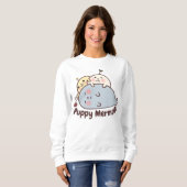 Sweatshirt Sirènes de chiots (Devant entier)