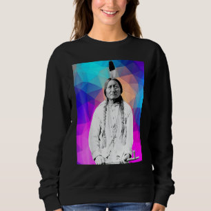 Sweatshirt Sitting Bull Chef Indien Amérindien Lakota