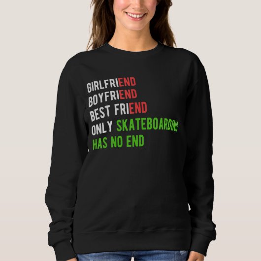 Sweatshirt Skate Skate Skate Skateboard (Devant)