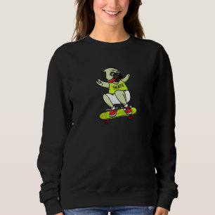Sweatshirt Skateboard Carlin Chien Chien Casquette Puppy Skat