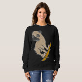 Sweatshirt Skateboard Carlin Chien Skateboard Chien Chien Chi (Devant entier)