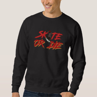 Sweatshirt Skateboard raccoon stunts skate hall skater roller