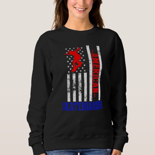 Sweatshirt Skateboard Skateboard Skateboard 5 (Devant)