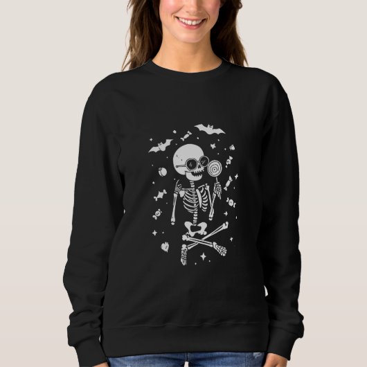 Sweatshirt Skeleton  (Devant)