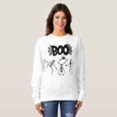 Sweatshirt Skeleton d'Halloween 1 (Devant entier)