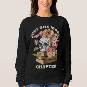SWEATSHIRT SKELETON LIRE UN CHAPITRE DE PLUS