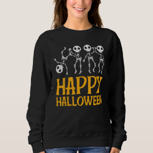 Sweatshirt Skeletons dansants Happy Halloween