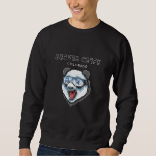 Sweatshirt Ski Beaver Creek Colorado Usa Panda