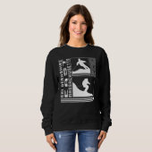 Sweatshirt Ski Berkshire East Massachusetts Skiing Skier Wint (Devant entier)