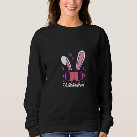 Sweatshirt Ski Bunny Allemand (Devant)