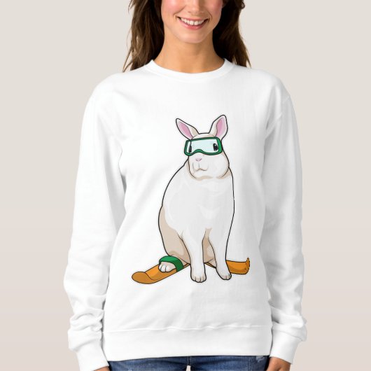 Sweatshirt Ski Bunny Skier (Devant)