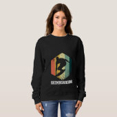 Sweatshirt Ski de planche à voile Waveskim (Devant entier)