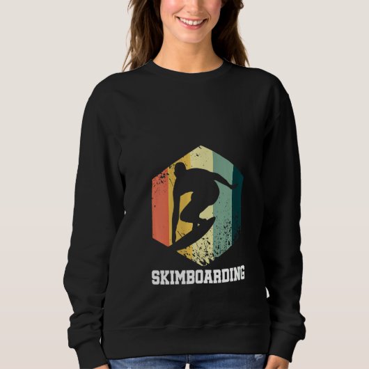 Sweatshirt Ski de planche à voile Waveskim (Devant)