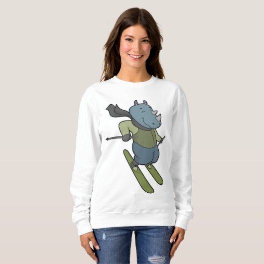 Sweatshirt Ski de Rhino (Devant entier)