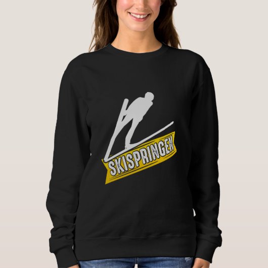 Sweatshirt ski jumping ski flying competition winter sports s (Devant)