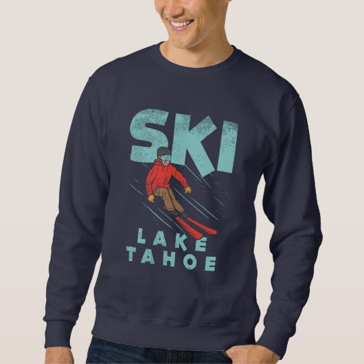 Sweatshirt Ski Lake Tahoe (Devant)