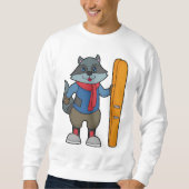 Sweatshirt Ski Racoon (Devant)