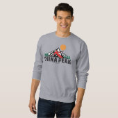 Sweatshirt Ski Retro China Peak (Devant entier)