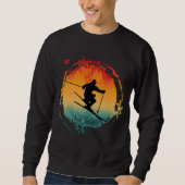 SWEATSHIRT SKI RÉTRO VINTAGE (Devant)