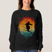 SWEATSHIRT SKI RETRO VINTAGE (Devant)