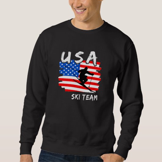 Sweatshirt Ski USA (Devant)