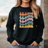 Sweatshirt Ski Vintage