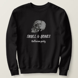 Sweatshirt Skull & Bones Halloween