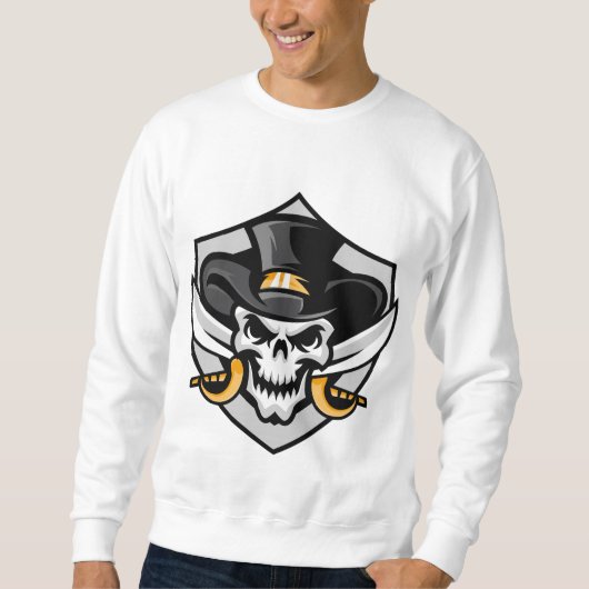 Sweatshirt Skull Cowboy (Devant)