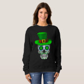Sweatshirt Skull St Patricks Day Irish Saint Patricks Day of (Devant entier)