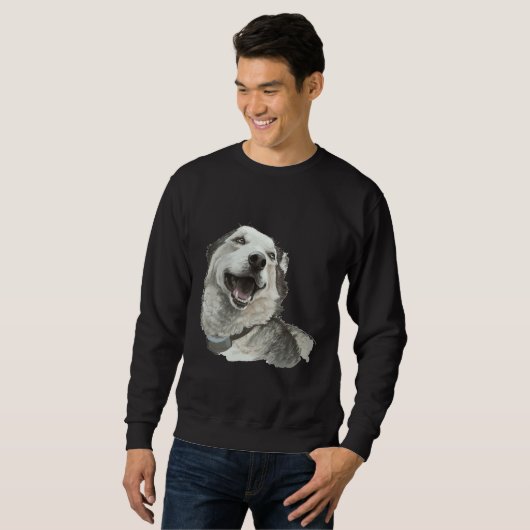 Sweatshirt Sky Husky 32 (Devant entier)