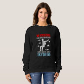 Sweatshirt Skydive Parachute Parachutist Skydiver Skydiving   (Devant entier)