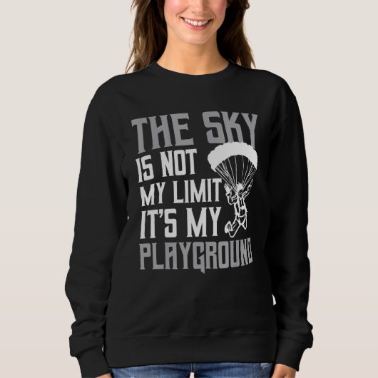 Sweatshirt Skydiver Hommes Femmes Skydive 2 (Devant)