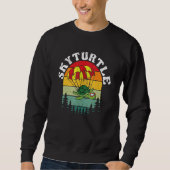 Sweatshirt Skydiver Turtle Skydiving Adventure Jumping Flying (Devant)