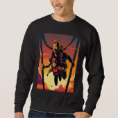 Sweatshirt Skydiving Instructor Sunset Skydiving Dad  2 (Devant)