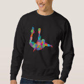 Sweatshirt Skydiving Splash Skydiver Parachute BASE Jump Plan (Devant)
