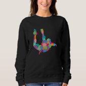 Sweatshirt Skydiving Splash Skydiver Parachute BASE Jump Plan (Devant)