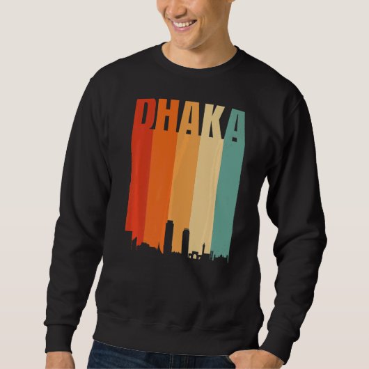 Sweatshirt Skyline de Dacca (Devant)