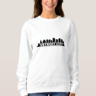 Sweatshirt Skyline de Detroit City
