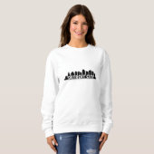 Sweatshirt Skyline de Detroit City (Devant entier)