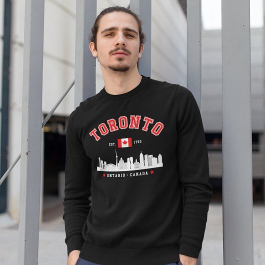 Sweatshirt Skyline View of Toronto, Canada