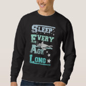 Sweatshirt Sleep every age long seals (Devant)