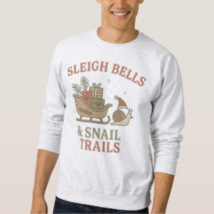 Sweatshirt Sleigh Bells & Snail Trails Sweats de Noël pour ho