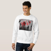 Sweatshirt SlipperyJoe's Happy Halloween (Devant entier)
