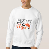Sweatshirt Slogan d'Halloween Fréquent (Devant)