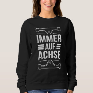 Sweatshirt Slogan Longboard Toujours Sur Axe Pour Un Long-Boa