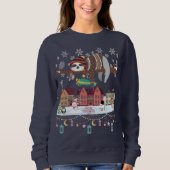 Sweatshirt Sloth de Noël (Devant)