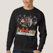 Sweatshirt Sloth de Noël (Devant)