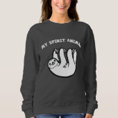 Sweatshirt Sloth Est Mon Esprit Animal (Devant)
