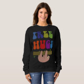 Sweatshirt Sloth Free Hugs (Devant entier)